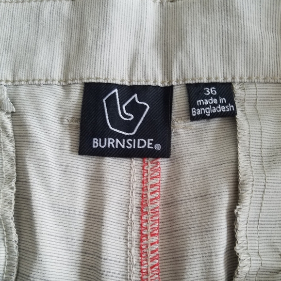 NWT Burnside Shorts Hybrid walk short board short Silver Size 36 - Picture 6 of 12